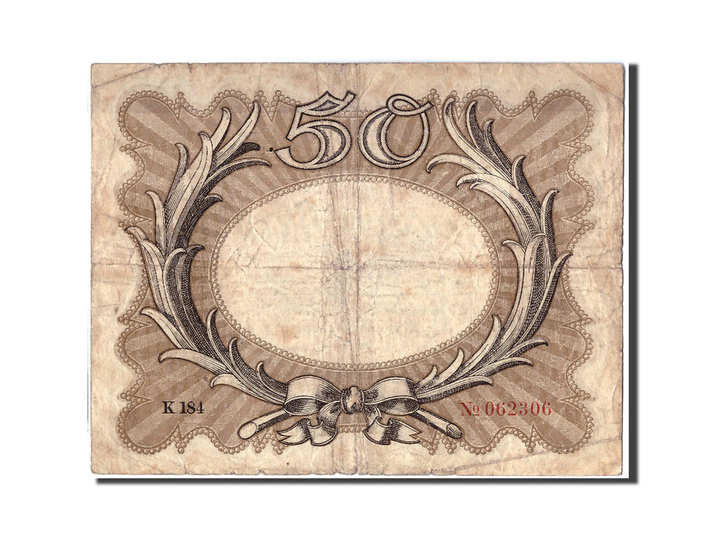 Banknote, Germany, 50 Mark, 1918, 1918-11-30, F(12-15)