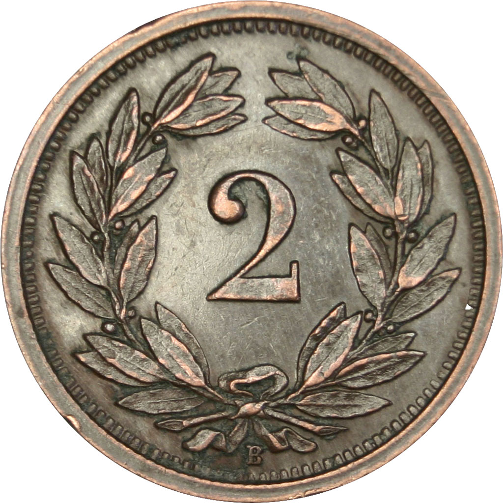 Coin, Switzerland, 2 Rappen, 1926, Bern, , Bronze, KM:4.2