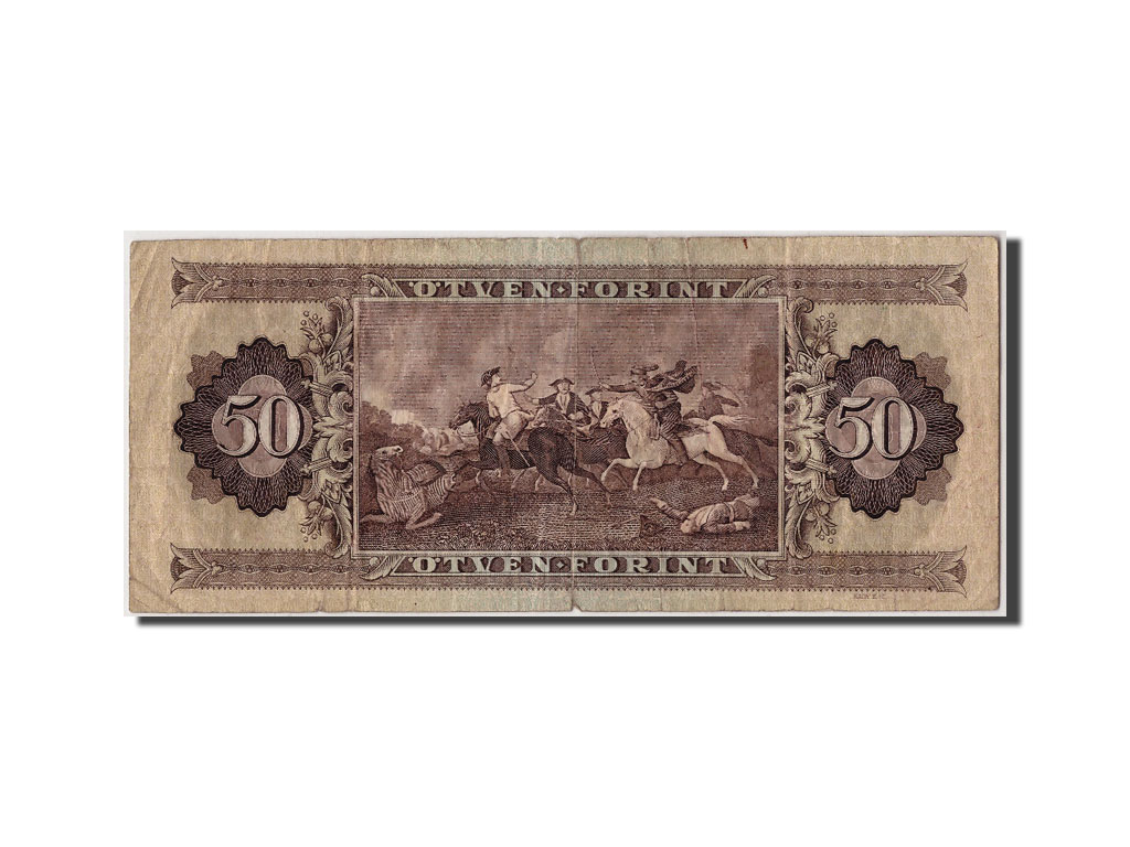 Billete, 50 Forint, 1980, Hungría, KM:170d, 1980-09-30, BC