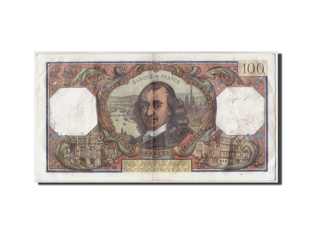 Banknote, France, 100 Francs, 100 F 1964-1979 ''Corneille'', 1976, 1976-08-05