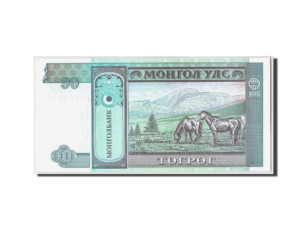 Billete, 10 Tugrik, Undated (1993), Mongolia, KM:54, Undated, UNC
