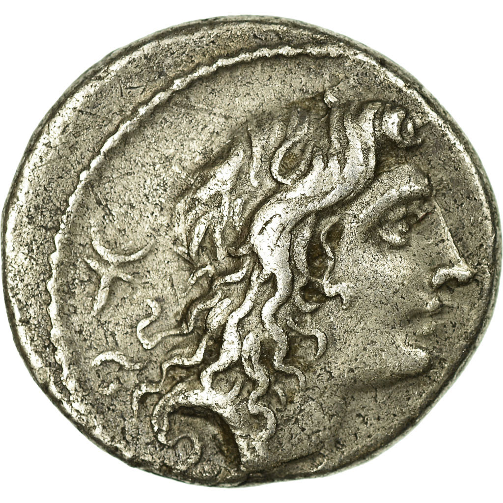 Coin, Plaetoria, Denarius, Roma, , Silver