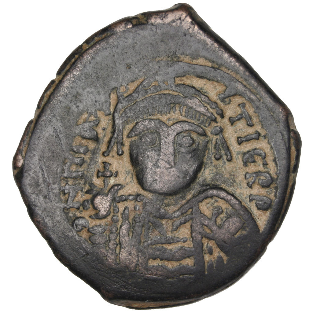 Coin, Maurice Tiberius, Follis, Nicomedia, , Copper, Sear:512