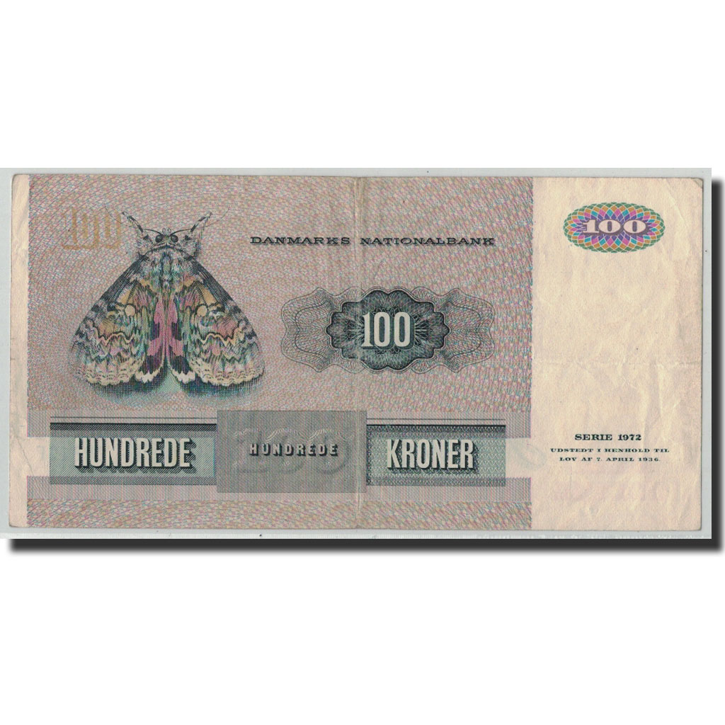Banknote, Denmark, 100 Kroner, 1981, KM:51h, VF(20-25)