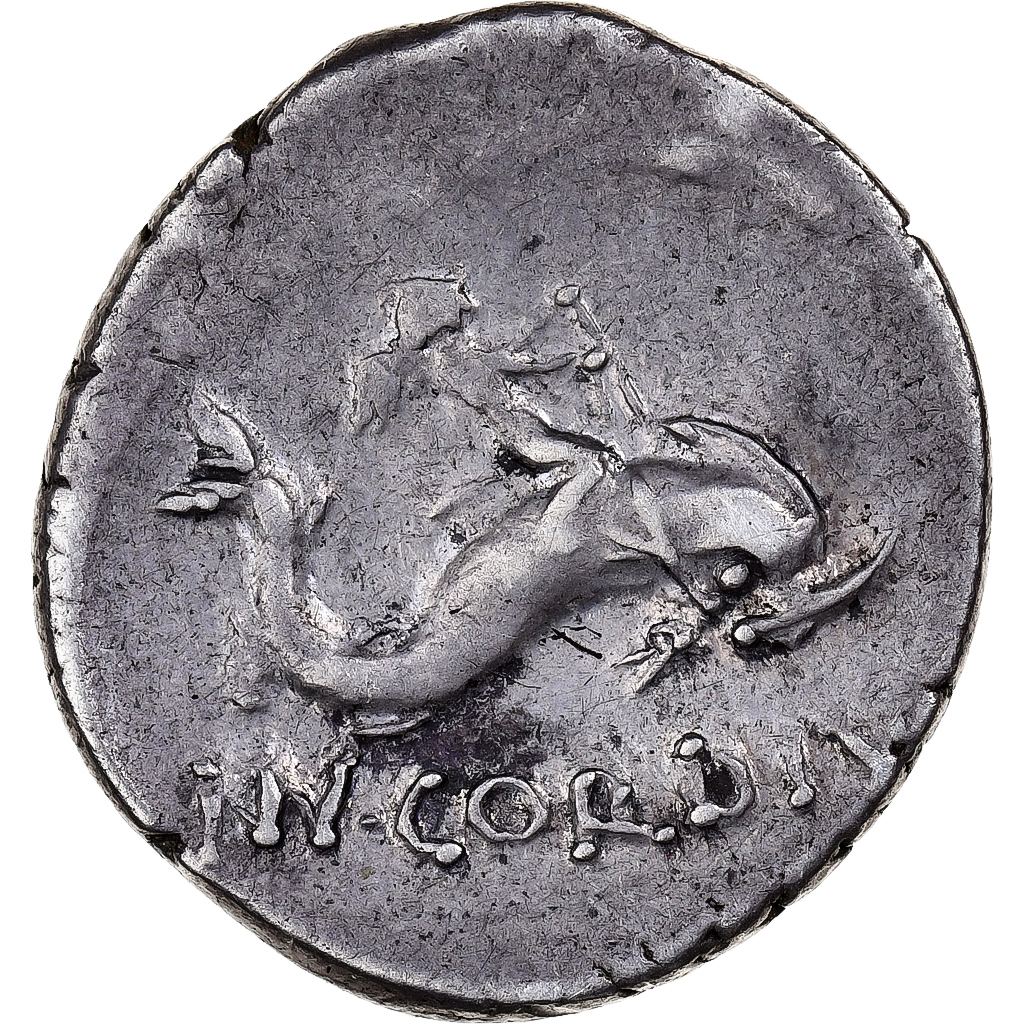 Cordia, Denarius, 46 BC, Rome, Silver, , Crawford:463/3