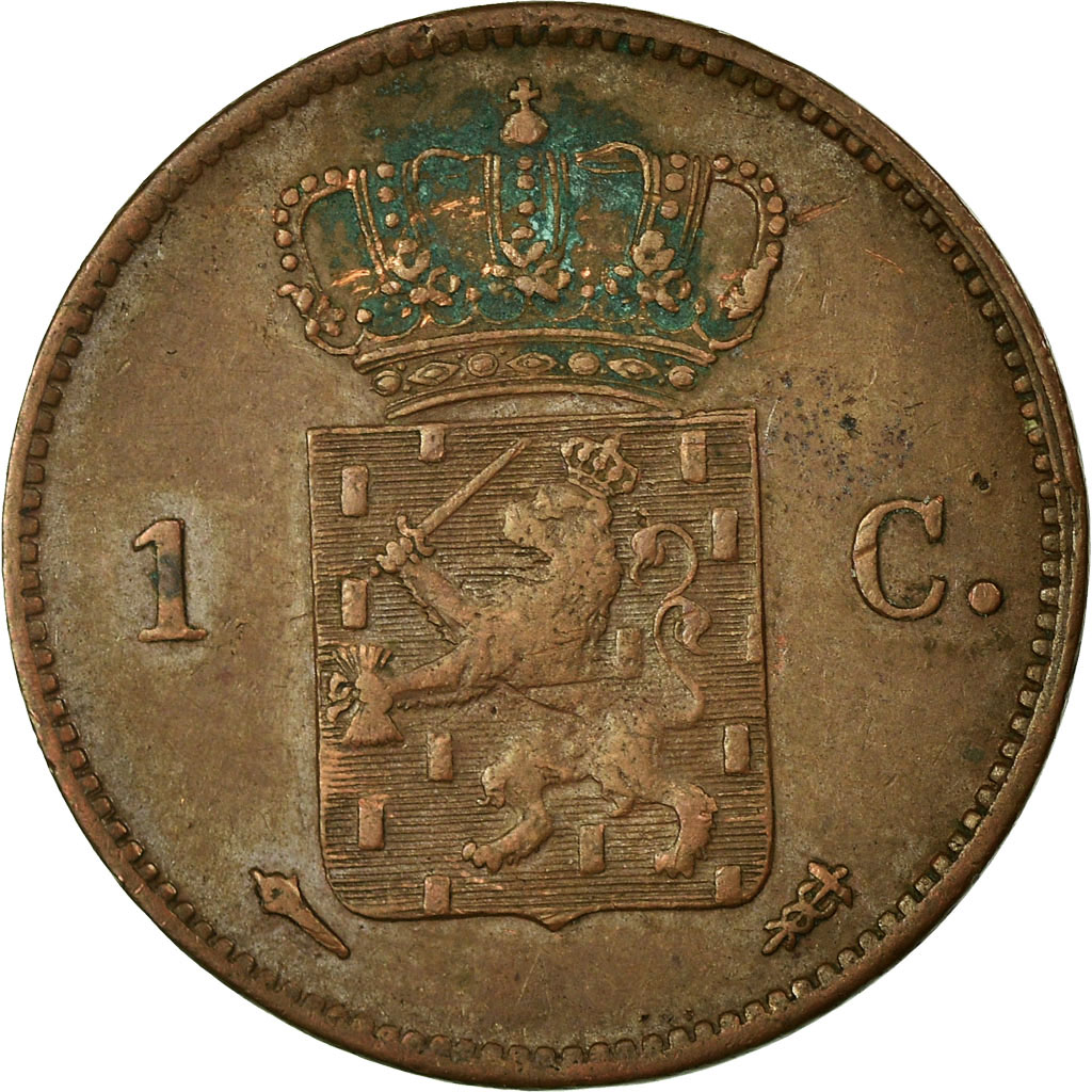 Coin, Netherlands, William I, Cent, 1823, , Copper, KM:47