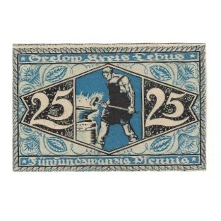 [#321464] Geldschein, Deutschland, Lebus Sparkasse des Kreises Lebus in Seelow, 