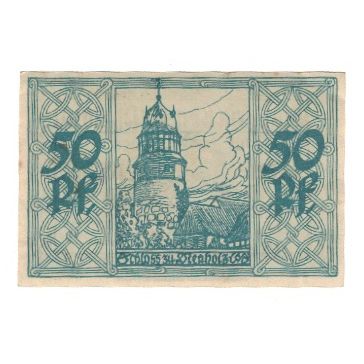 Billete, Alemania, Diepholz Flecken, 50 Pfennig, Batiment, 1920, 1920-09-01