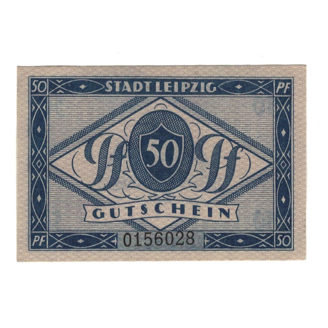 Billete, Alemania, Leipzig Stadt, 50 Pfennig, valeur faciale, 1920, 1920-12-31