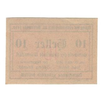 Billete, Austria, Würnsdorf, 10 Heller, N.D, 1920, 1920-04-15, EBC, Mehl:FS