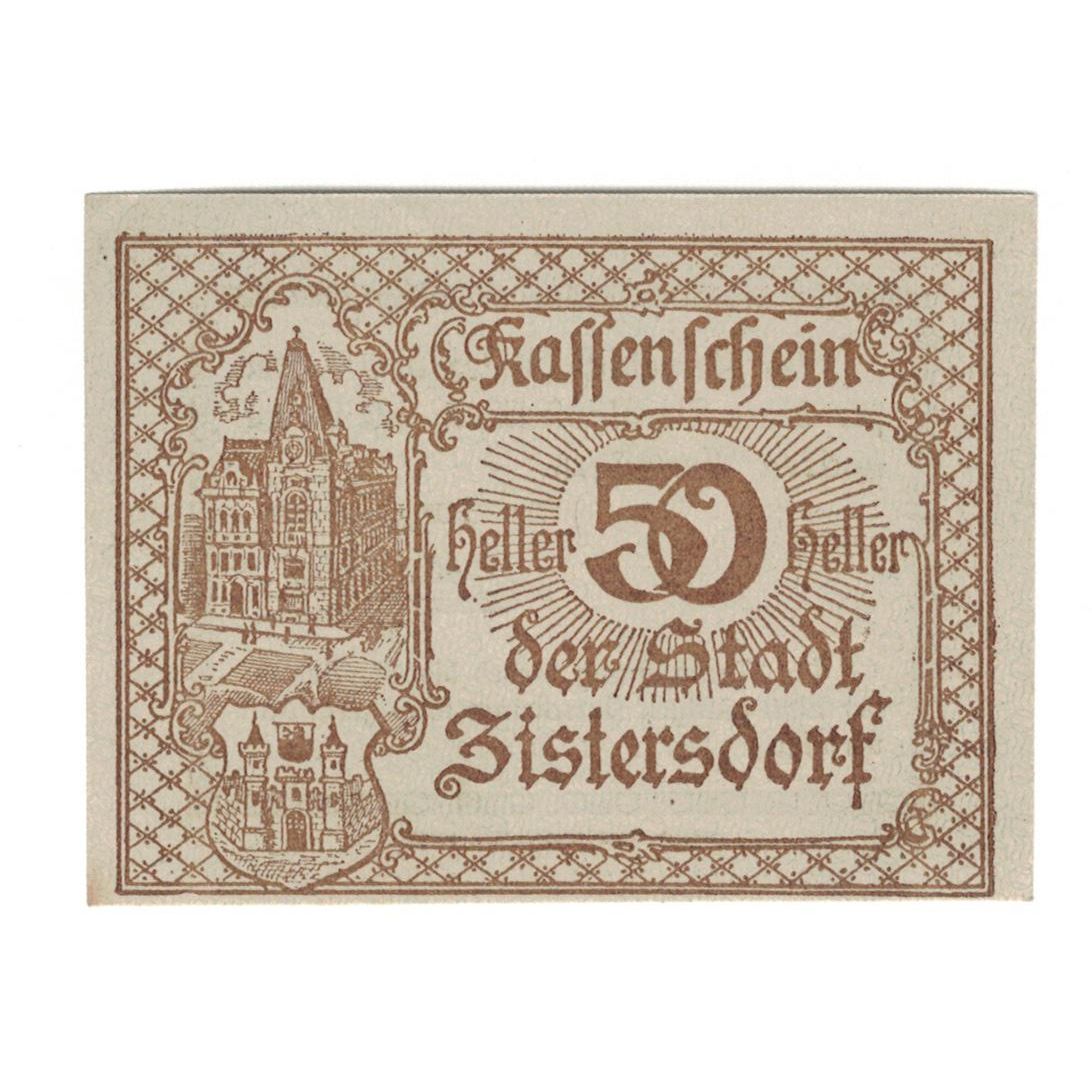 Billete, Austria, 50 Heller, Texte, 1920, 1920-12-31, EBC, Mehl:FS 1277