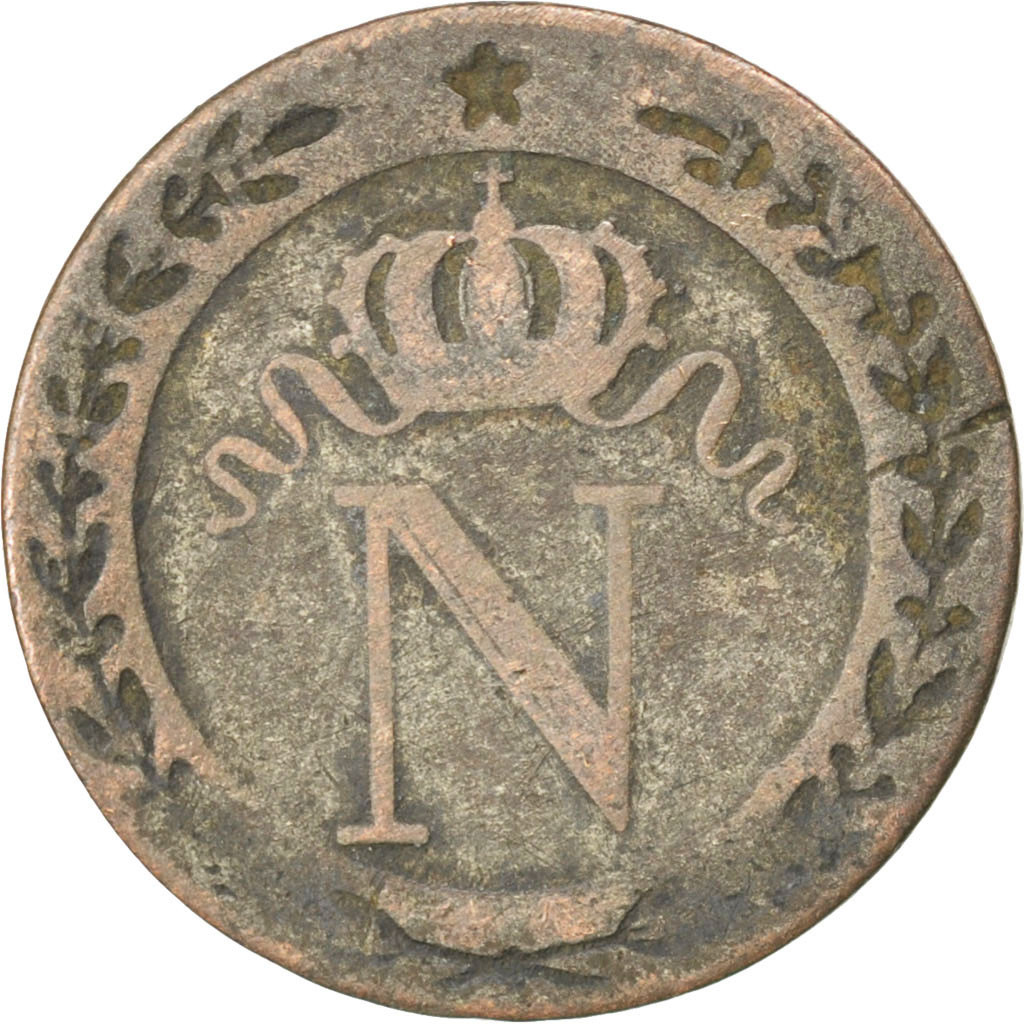 Coin, France, Napoléon I, 10 Centimes, 1808, Paris, , Billon