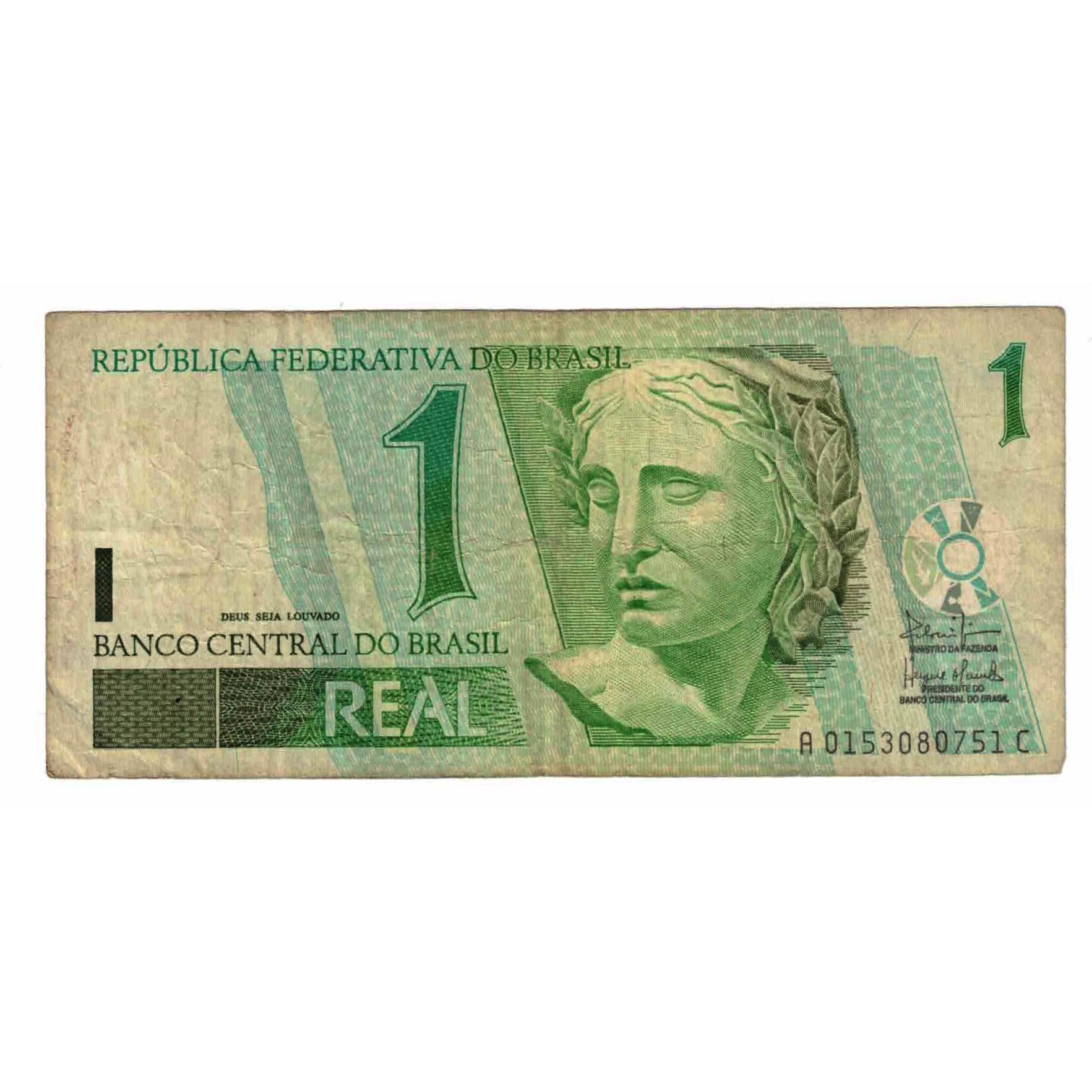 Billete, 1 Réal, Undated (2003), Brasil, KM:251a, BC