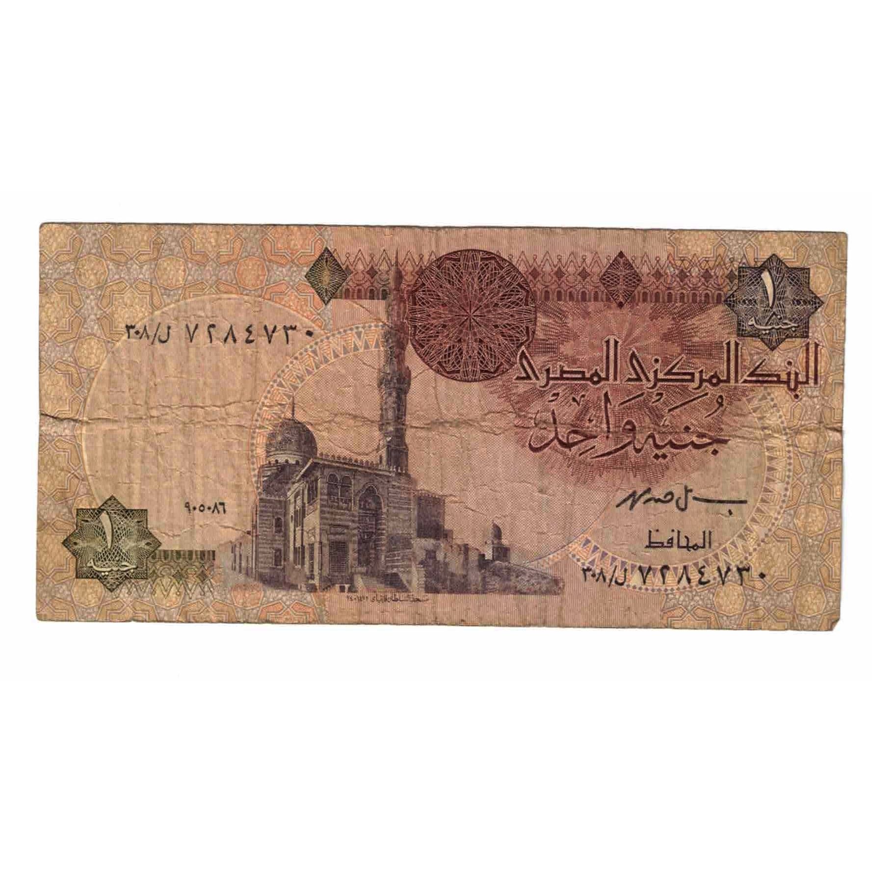 Billete, 1 Pound, 1996, Egipto, KM:50e, BC