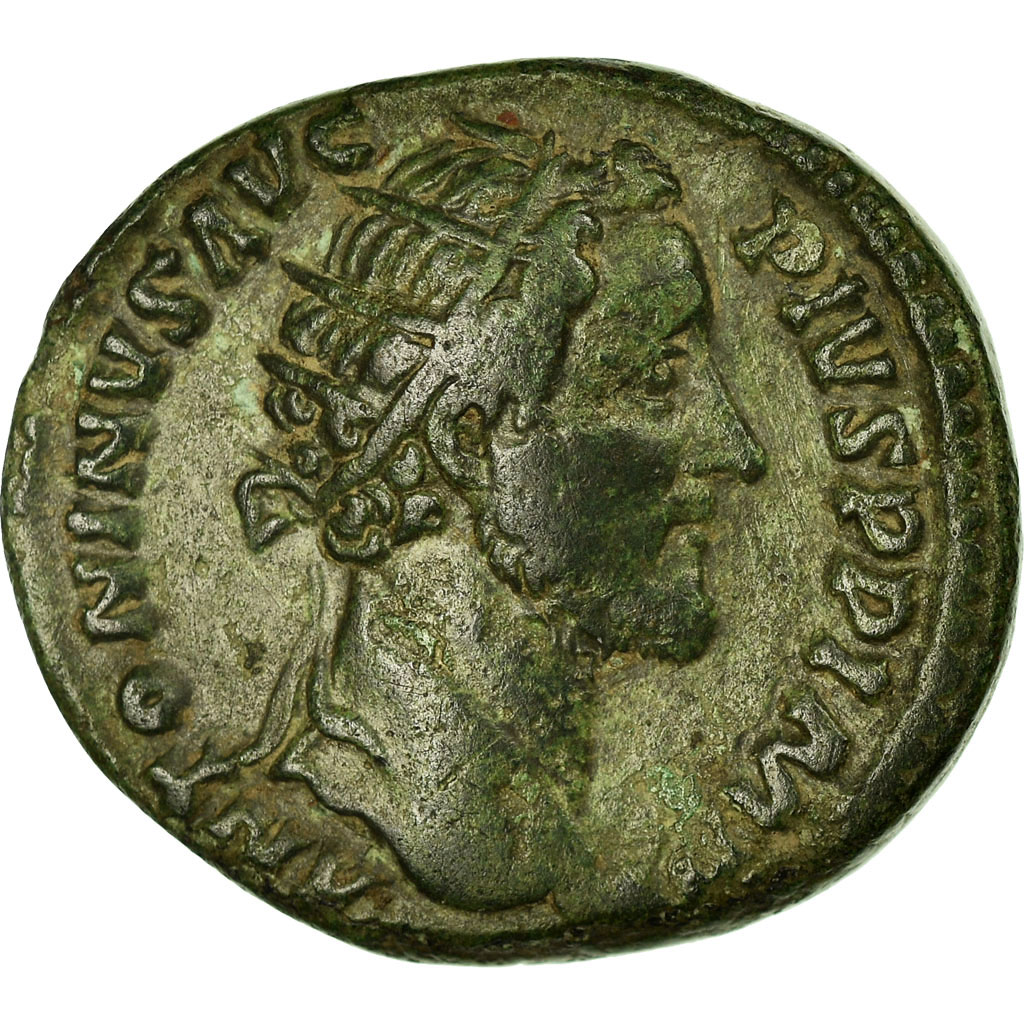 Coin, Dupondius, Roma, EF(40-45), Bronze, RIC:970