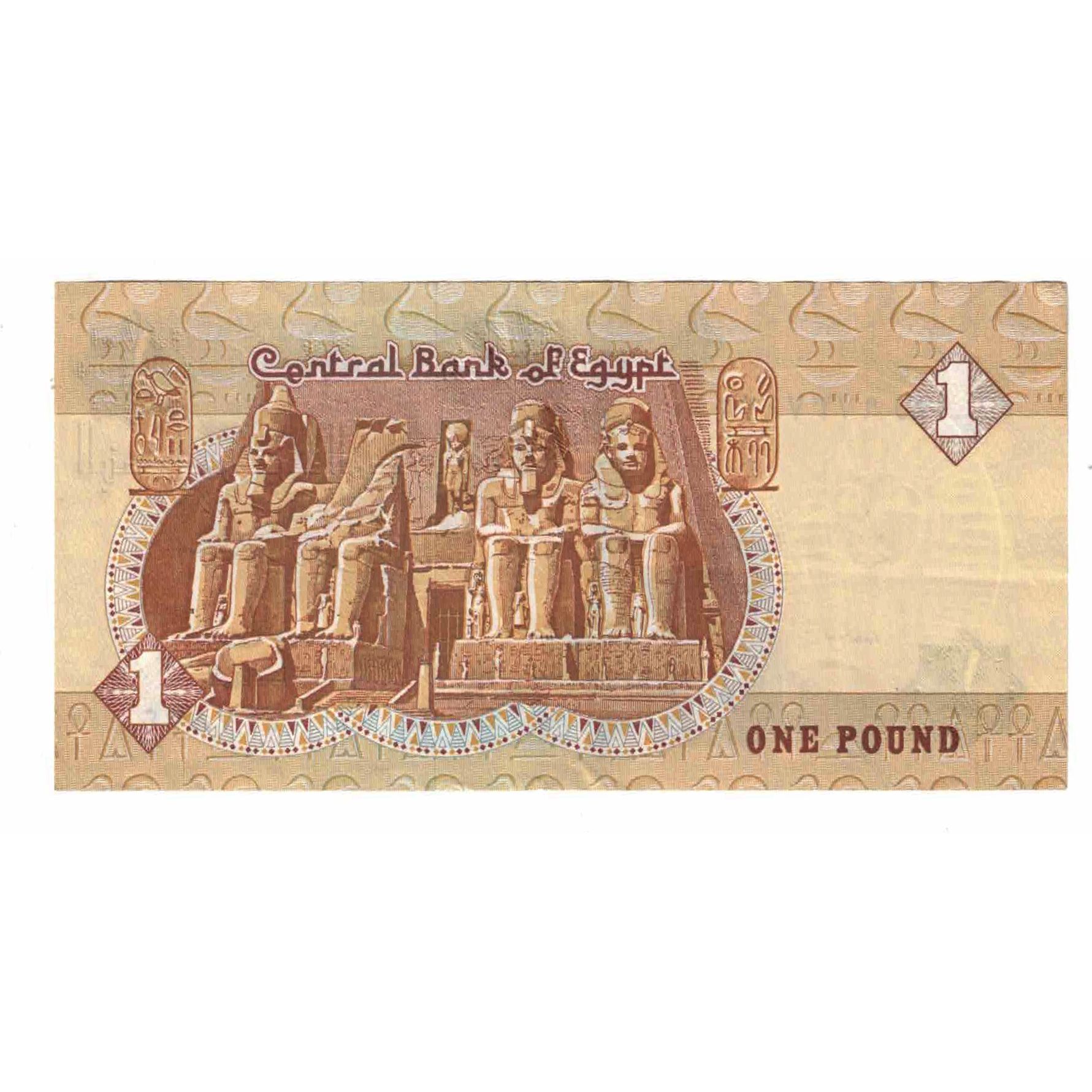 Banknote, Egypt, 1 Pound, 1987, 1987-07-05, KM:50d, EF