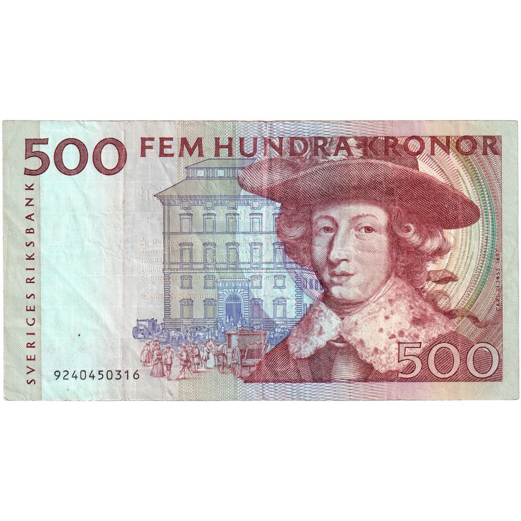 Sweden, 500 Kronor, VF