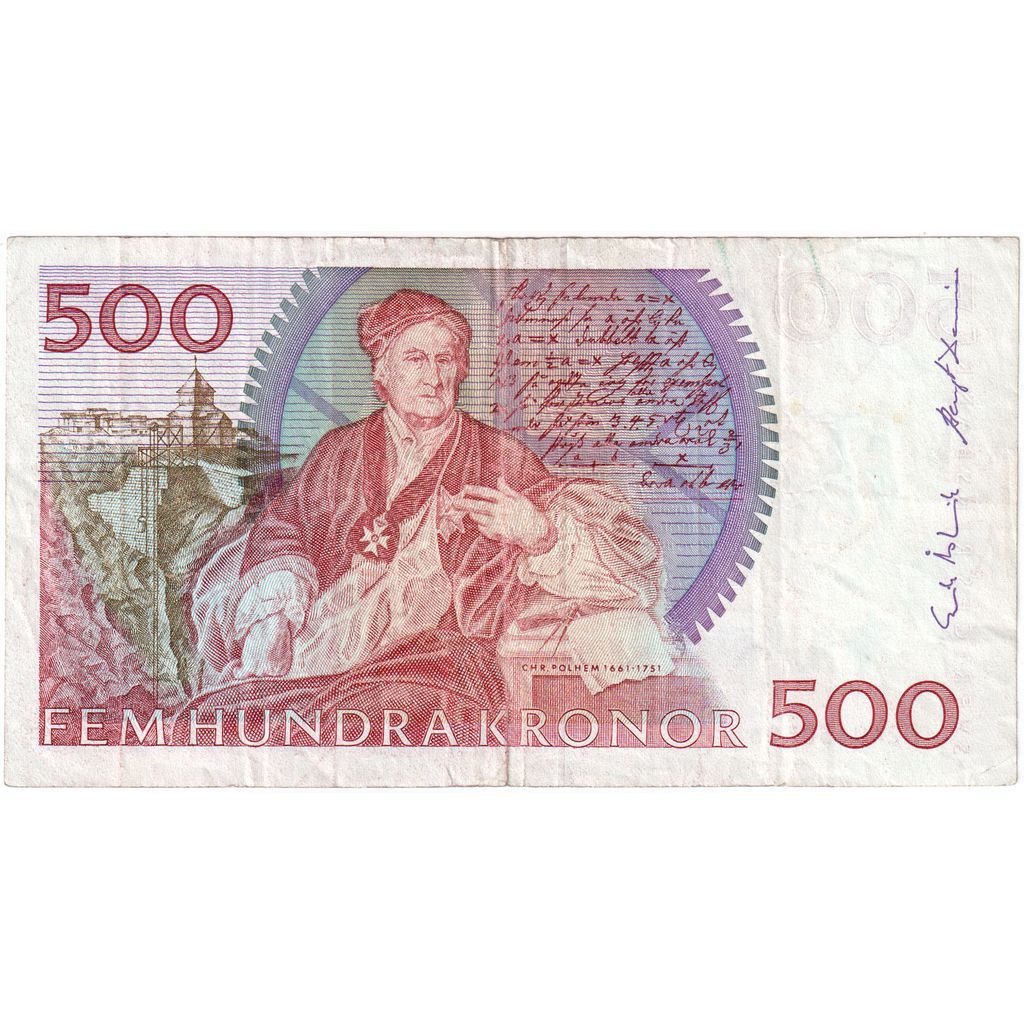 Sweden, 500 Kronor, VF