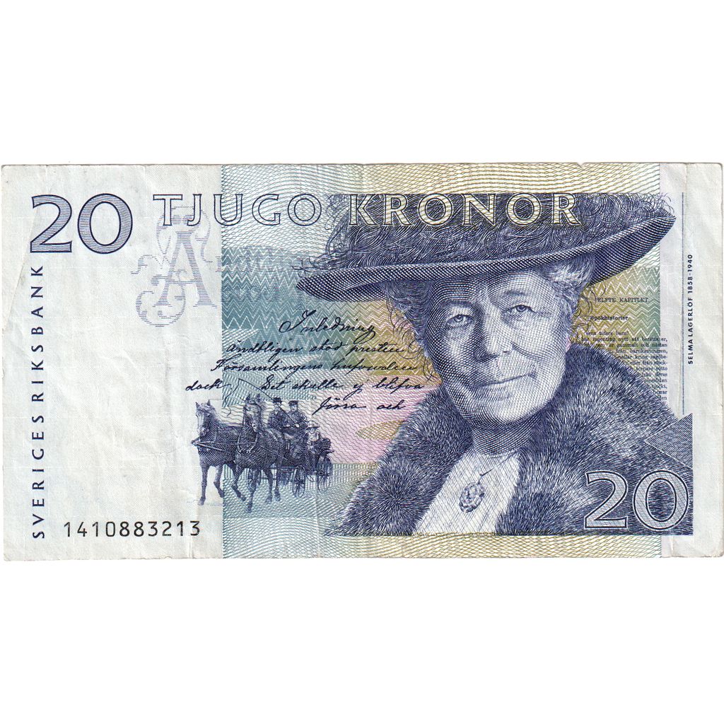 Sweden, 20 Kronor, VF