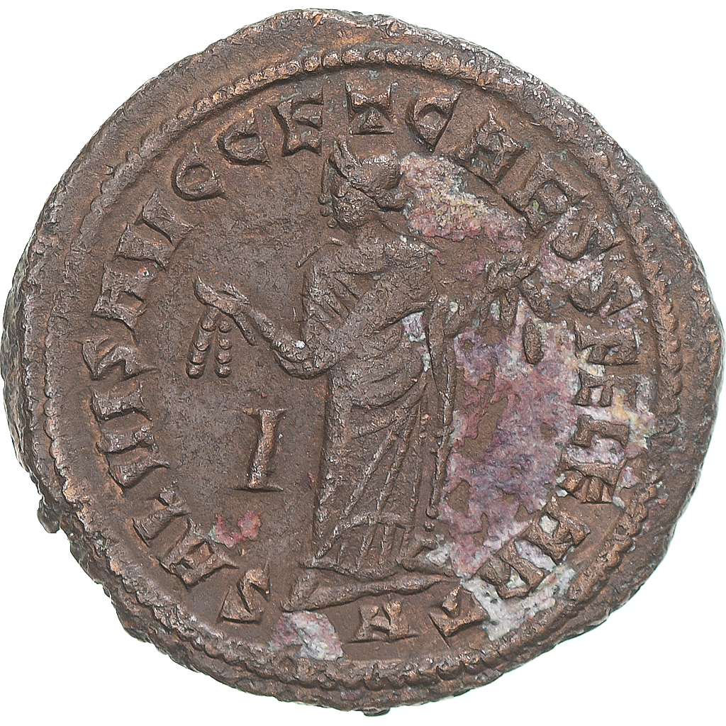 Coin, Diocletian, Follis, 303, Carthage, , Copper, RIC:VI-33a