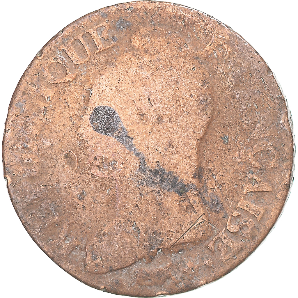 Coin, France, Dupré, 5 Centimes, AN 8, Metz, , Copper, Gadoury:126a