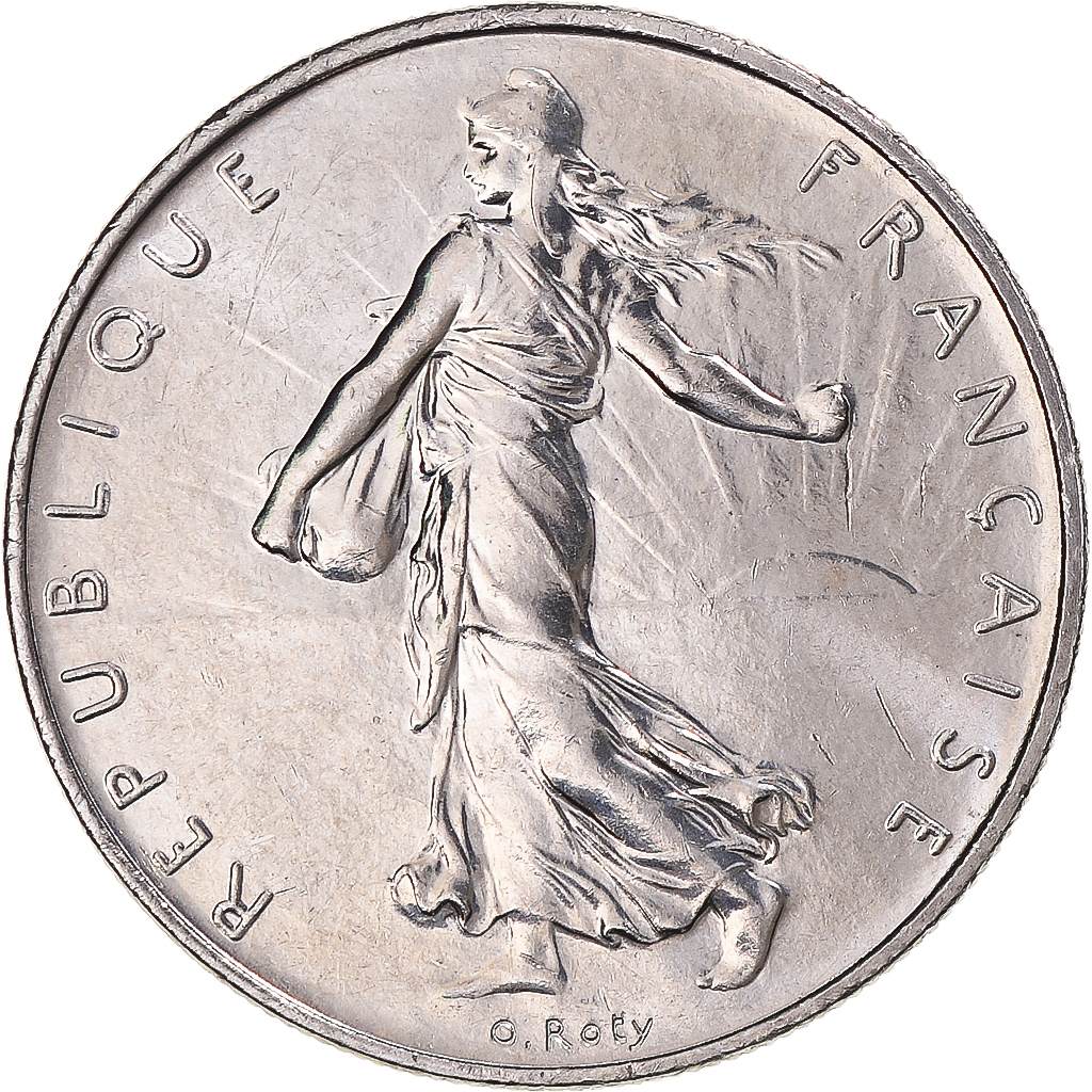 Coin, France, Semeuse, Franc, 1993, , Nickel, Gadoury:474