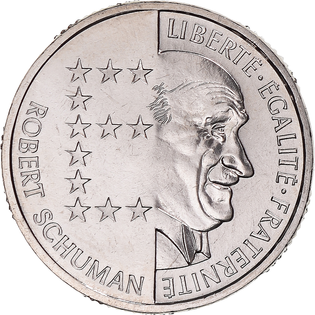 Coin, France, Robert Schumann, 10 Francs, 1986, Monnaie de Paris, ESSAI