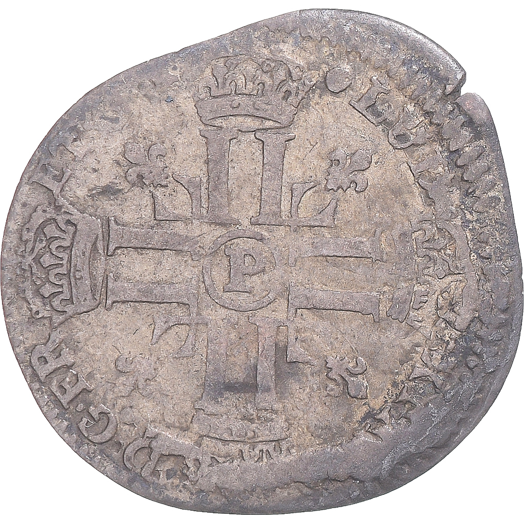 Coin, France, Louis XIV, Quinzain aux 8 L, 1693, Dijon, réformé, 