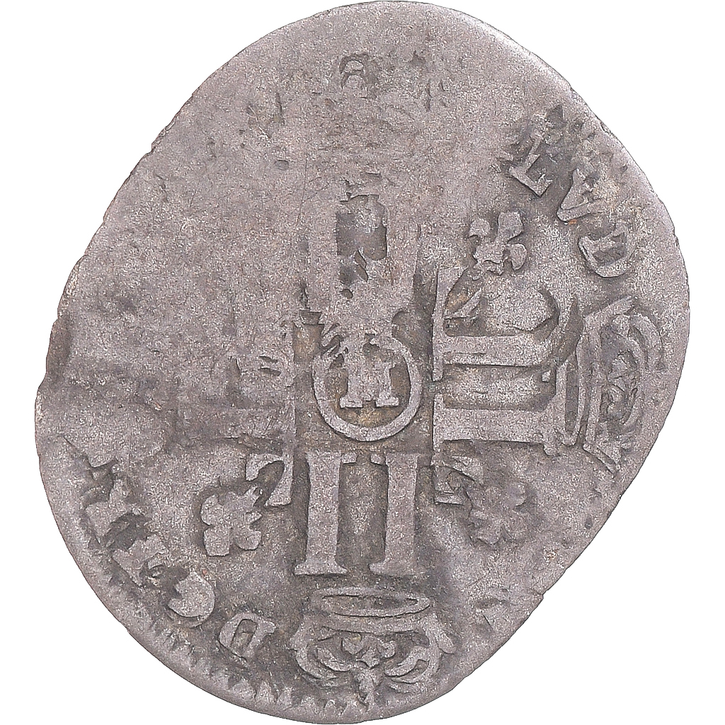 Coin, France, Louis XIV, Quinzain aux 8 L, 1693, Toulouse, réformé, 