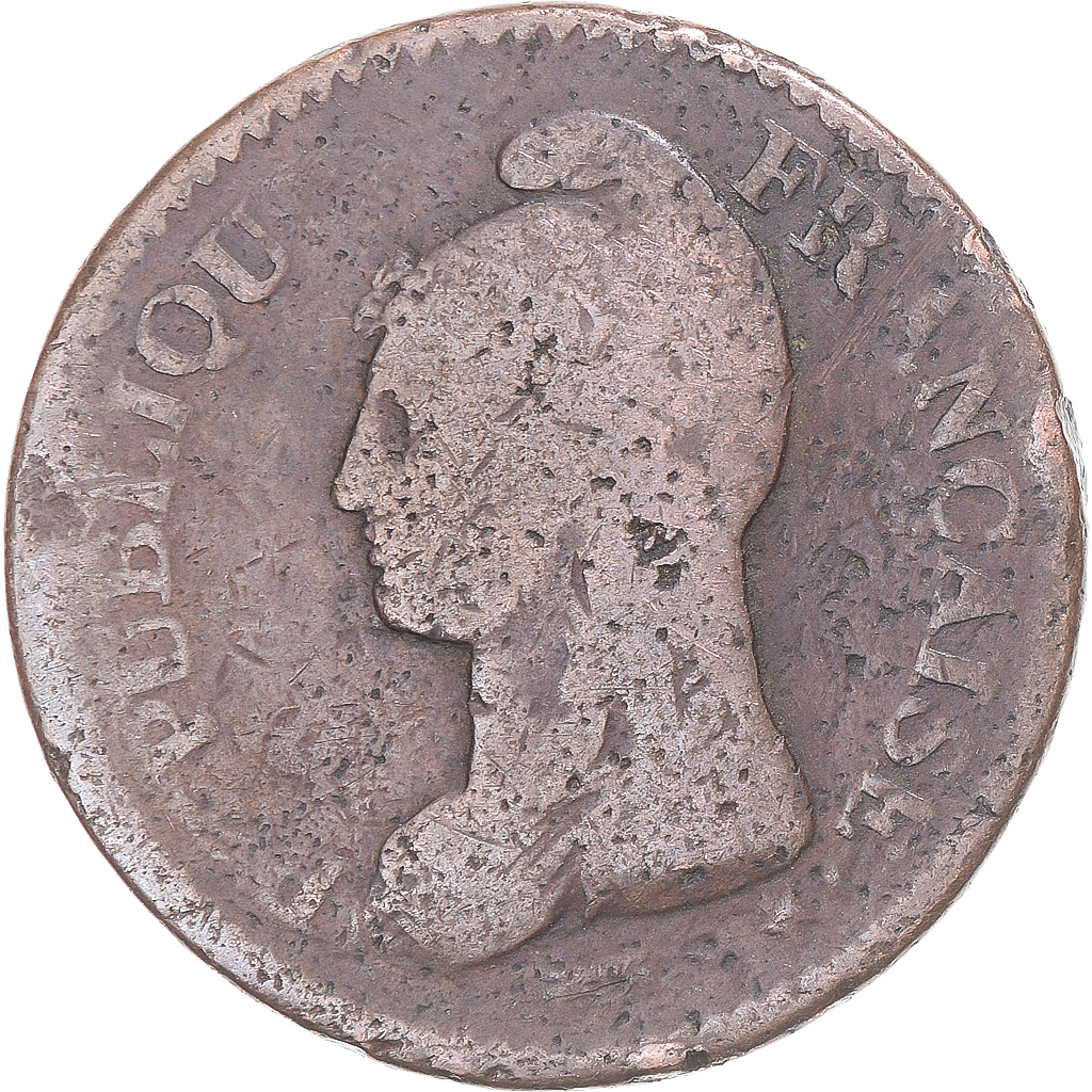 Coin, France, Dupré, Decime, Paris, , Copper, Gadoury:187