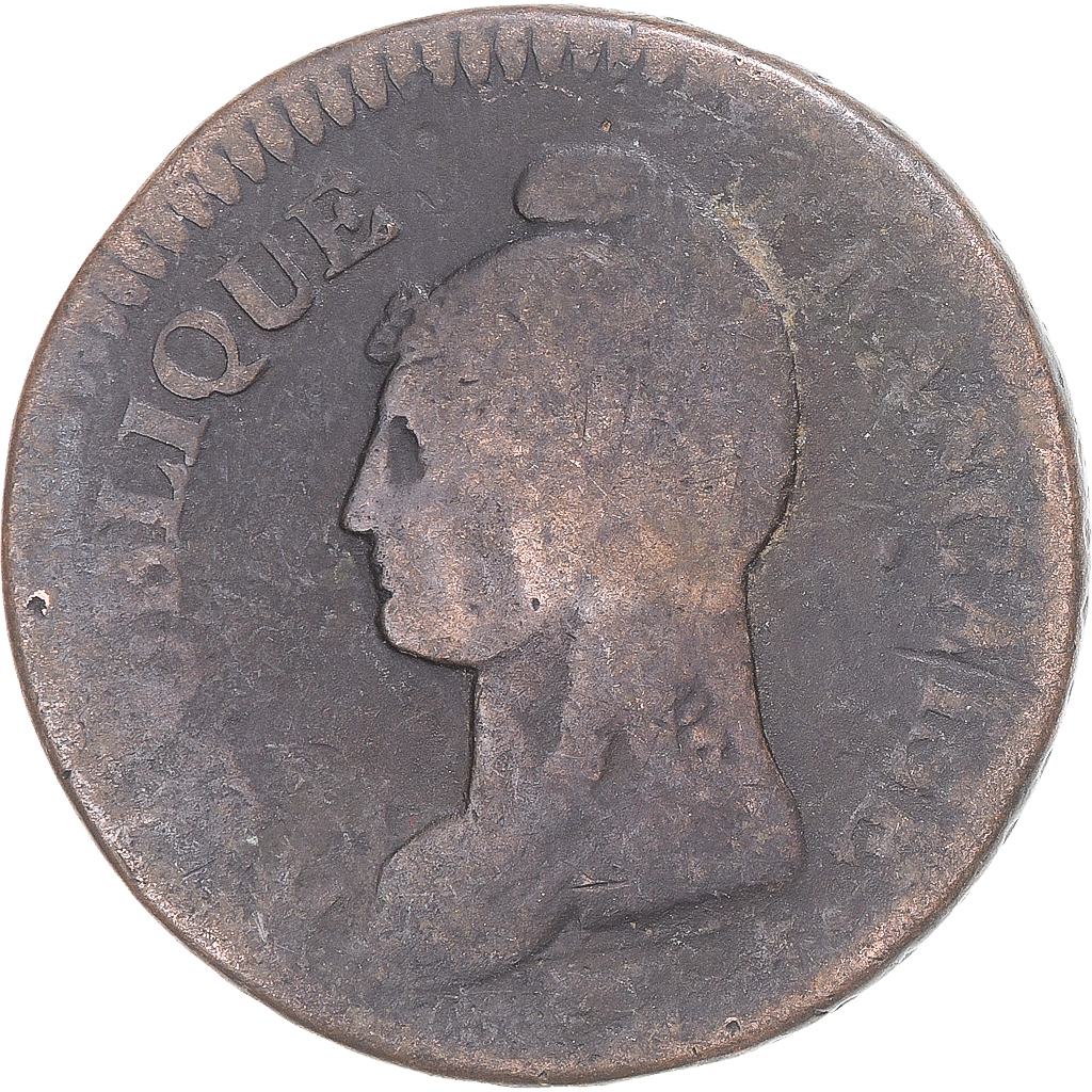 Coin, France, Dupré, Decime, Paris, , Copper, Gadoury:187