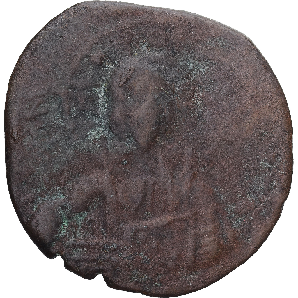 Coin, Romanus III Argyrus, Follis, ca. 1028-1034, Constantinople, 