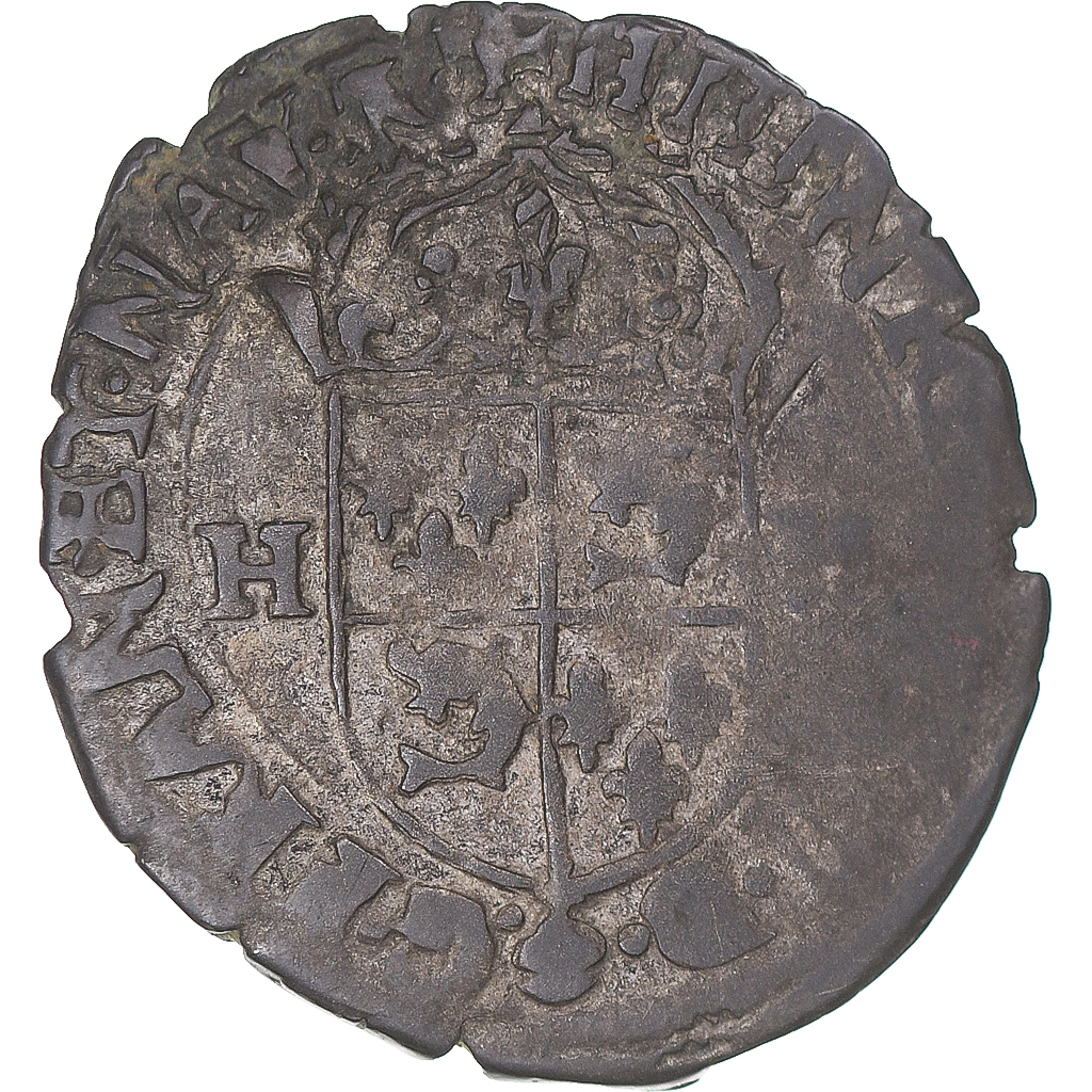 Coin, France, Henri IV, Douzain du Dauphiné, 1593, , Billon