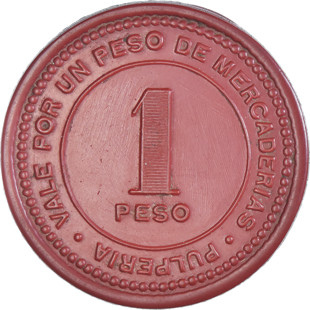 Chile, Peso, Collahuasi la Grande, , Plastic