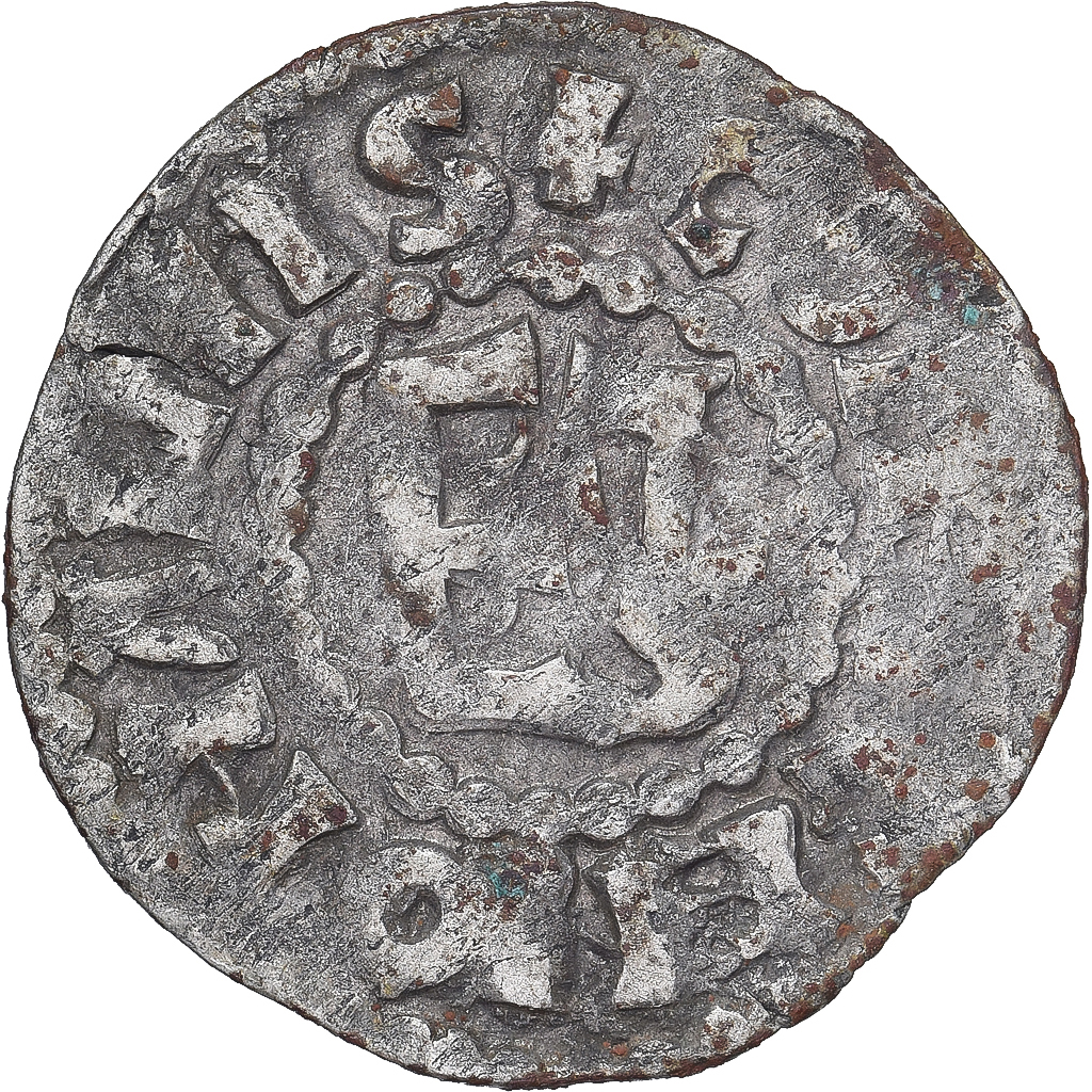 Coin, France, Maine, Herbert I, Denier, ND (1015-1246), Le Mans, 