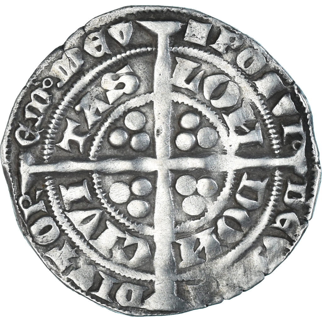 Coin, Great Britain, Edward III, Gros, 1327-1377, London, , Silver