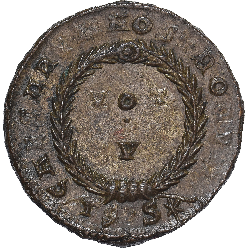 Coin, Constantine II, Follis, 320-321, Siscia, , Bronze, RIC:164 var.