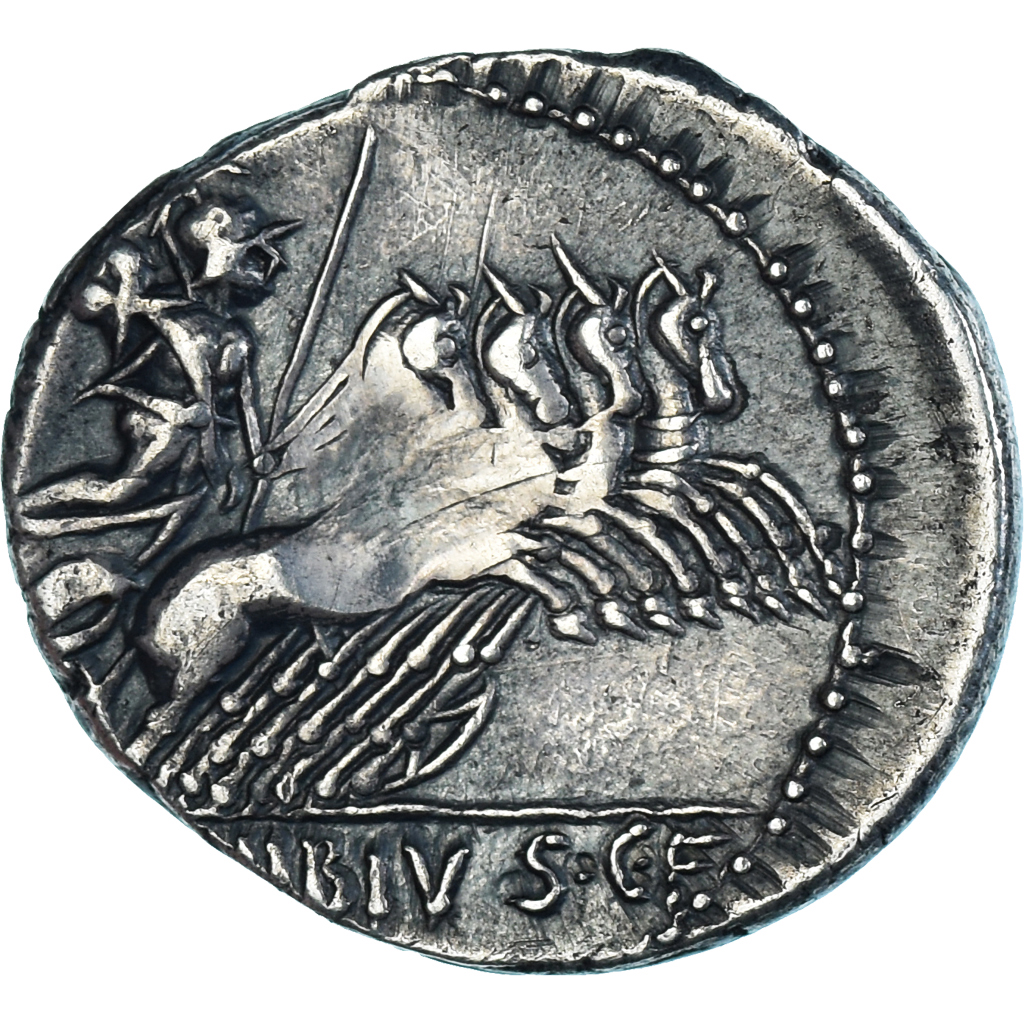 Coin, Vibia, Denarius, 90 BC, Rome, , Silver, Crawford:342/5b
