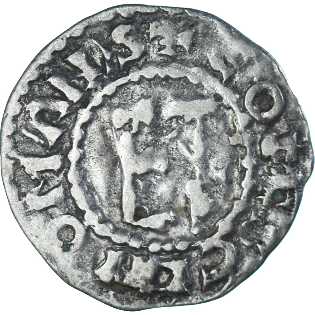 Coin, France, Maine, Herbert I, Denier, ND (1015-1246), Le Mans, 
