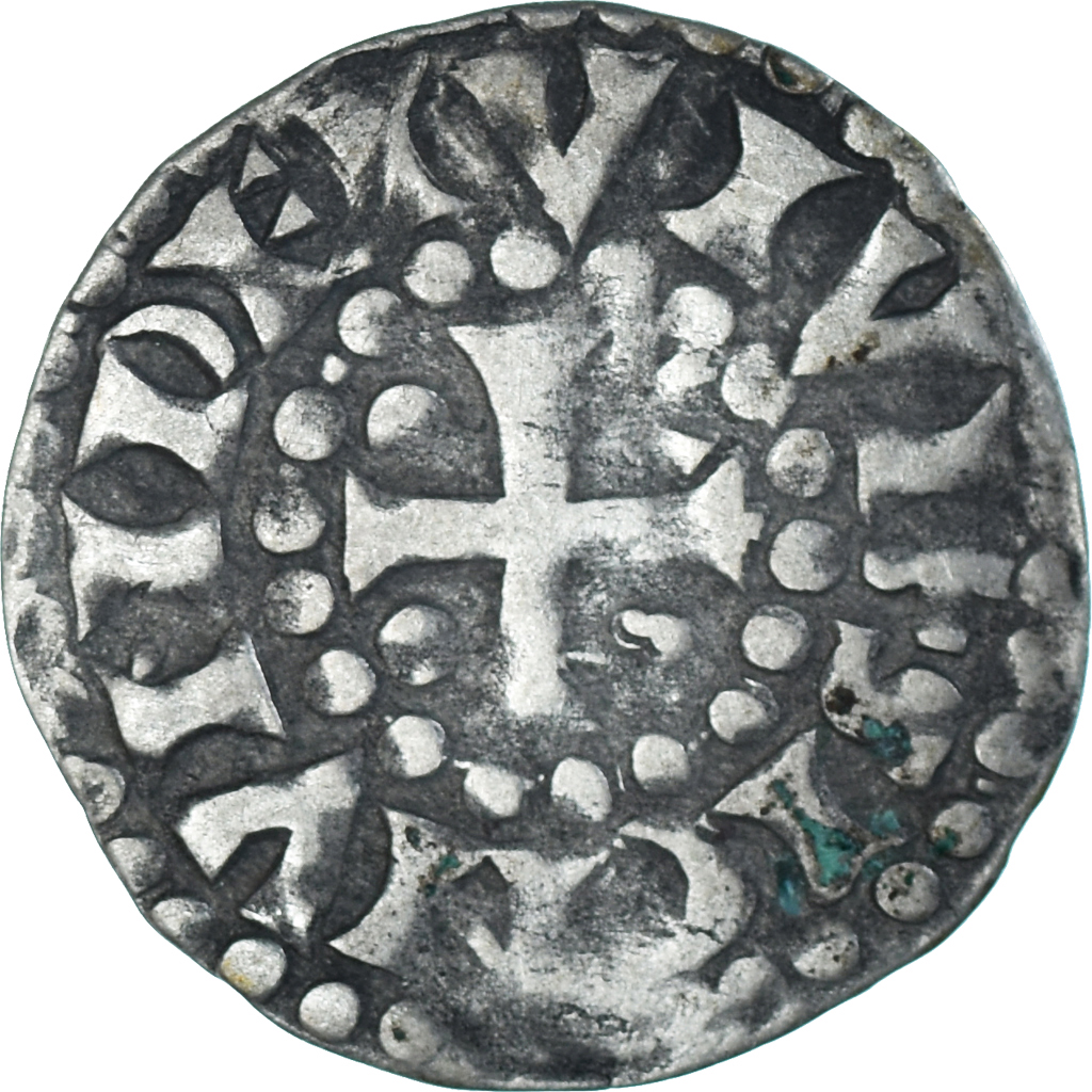 Coin, France, Maine, Herbert I, Denier, ND (1015-1246), Le Mans, 