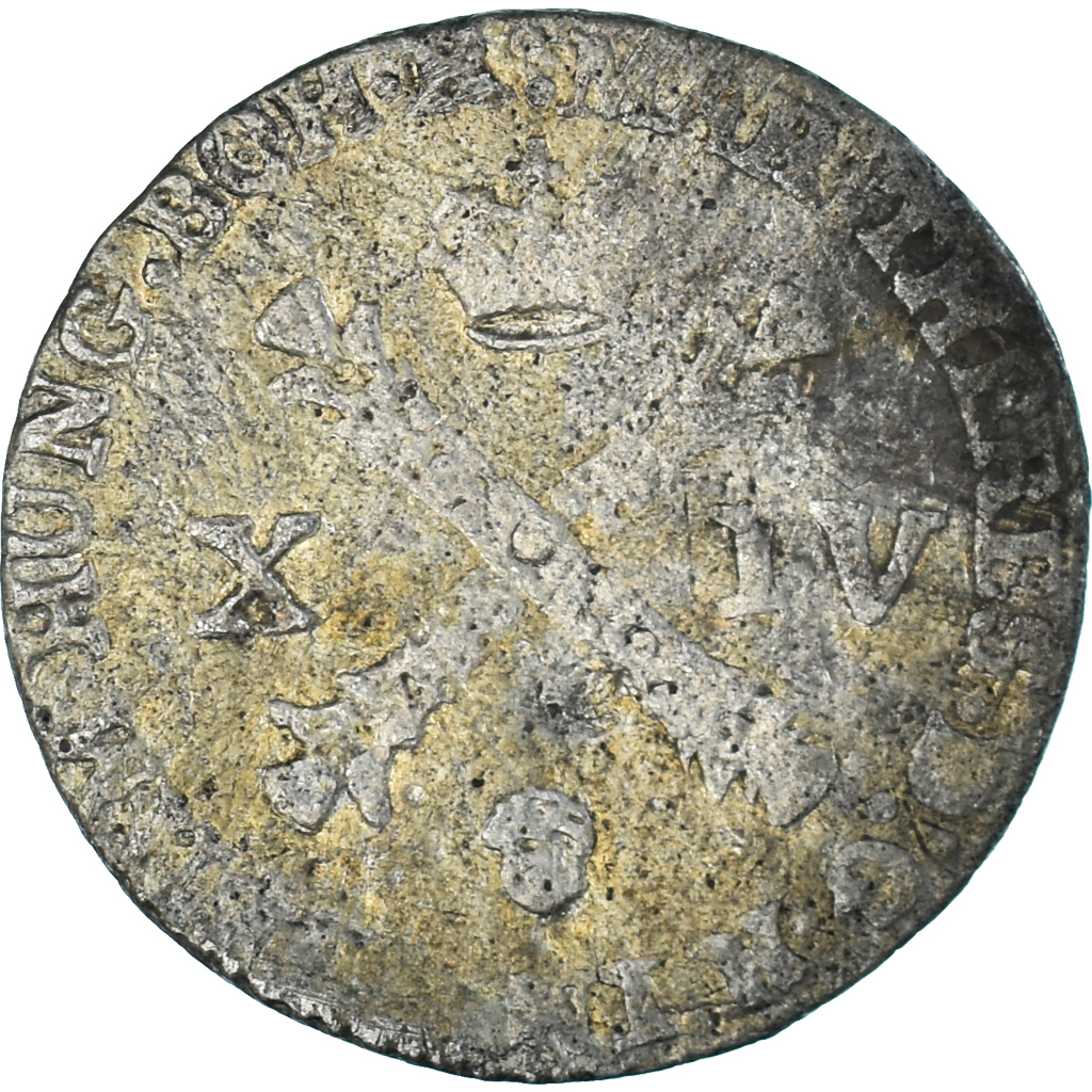 Coin, Austrian Netherlands, Maria Theresa, 14 Liards, 1758-1778, Brussels