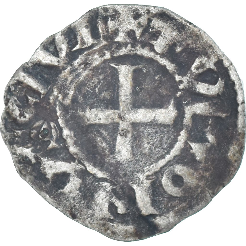 Coin, France, Touraine, Denier Tournois, ca. 1150-1200, Saint-Martin de Tours
