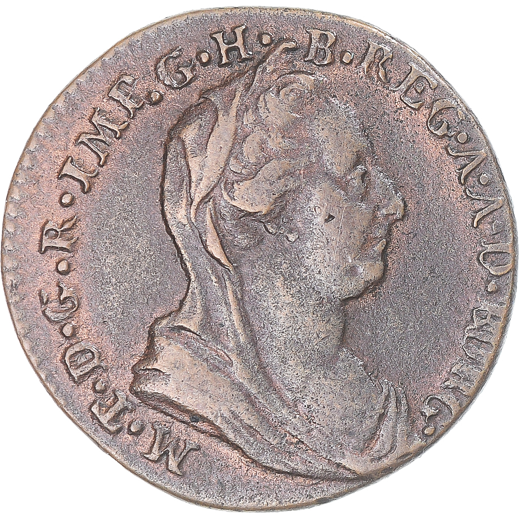 Coin, Austrian Netherlands, Maria Theresa, Liard, Oord, 1778, Brussels