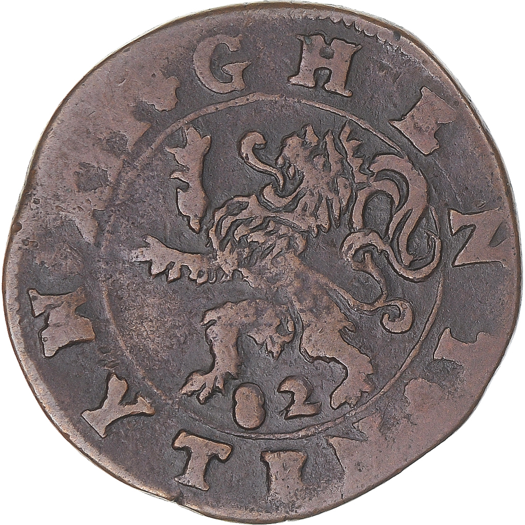 Coin, Spanish Netherlands, 12 Mites, 1782, Gand, , Copper