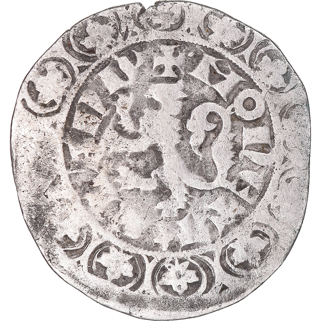 Coin, France, Flanders, Louis II de Mâle, Gros, 1346-1384, , Silver