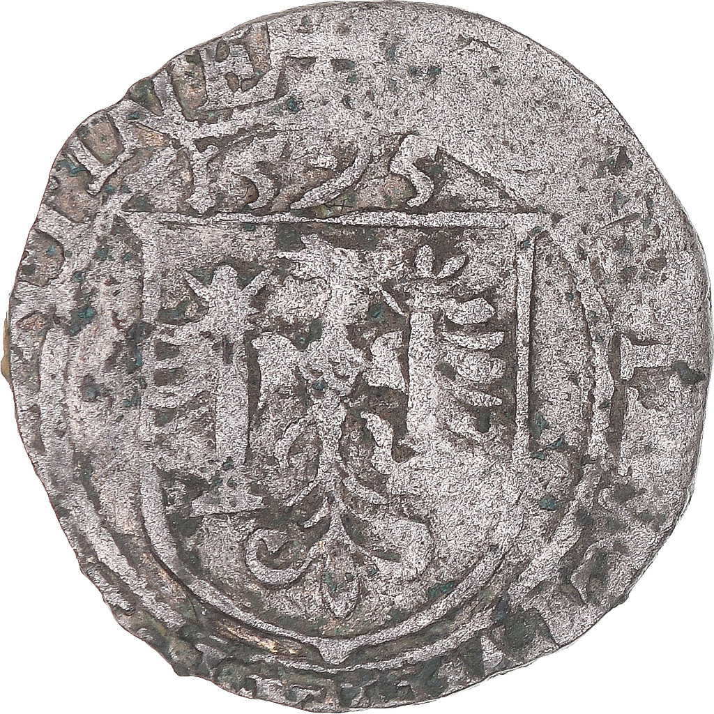 Coin, FRENCH STATES, Franche-Comté, Carolus, 1595, Besançon, , Billon