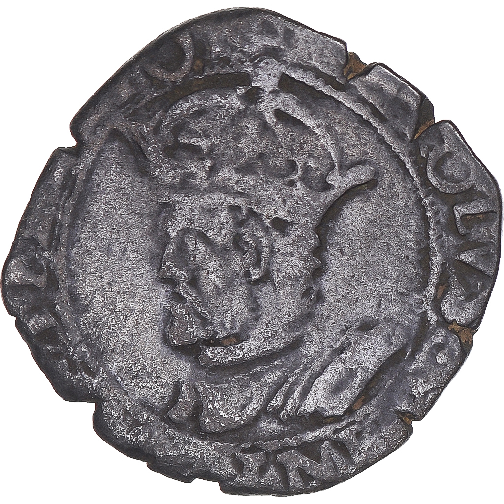 Coin, FRENCH STATES, Franche-Comté, Carolus, 1599, Besançon, , Billon