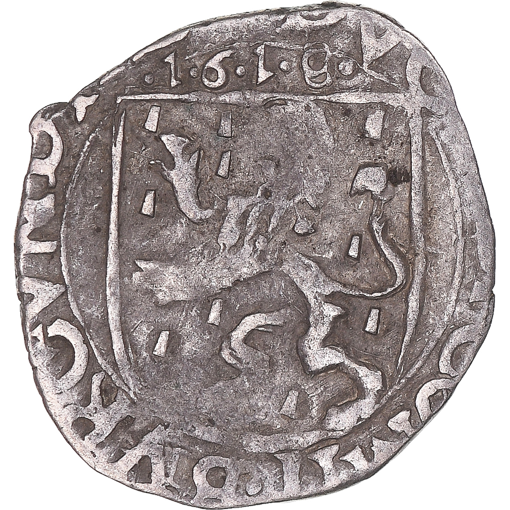 Coin, FRENCH STATES, Franche-Comté, Albert & Isabella, Carolus, 1618, Dole
