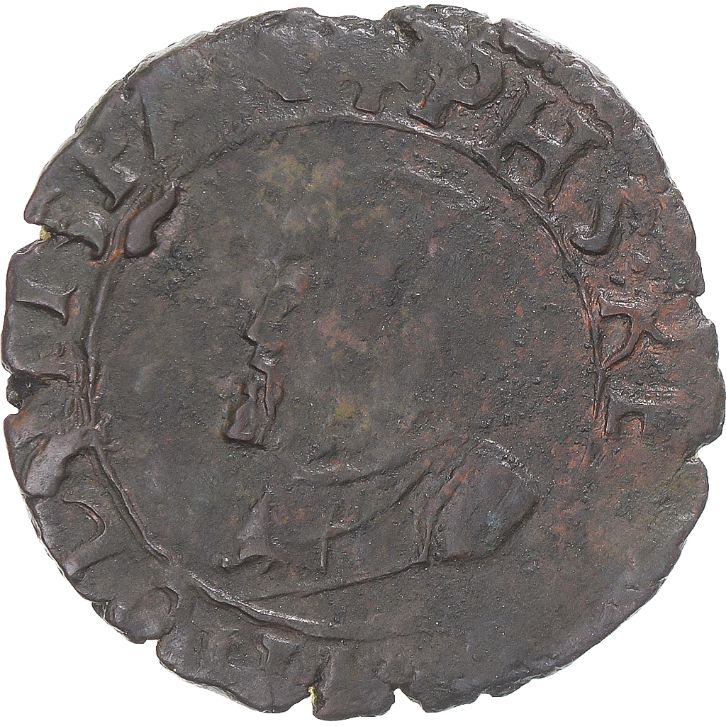 Coin, FRENCH STATES, Franche-Comté, Philip II, 2 Deniers, 1594, Dole