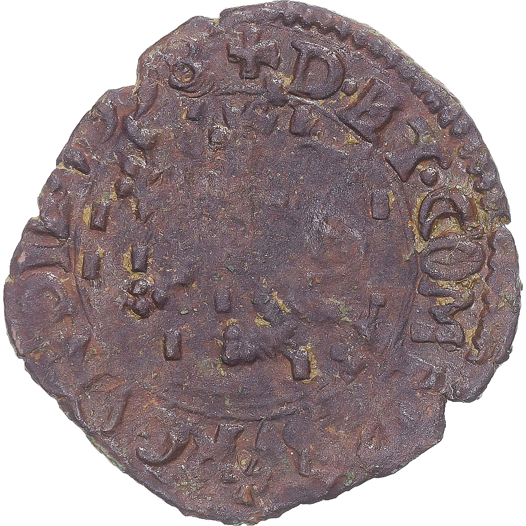 Coin, FRENCH STATES, Franche-Comté, Philip II, 2 Deniers, 1598, Dole, 